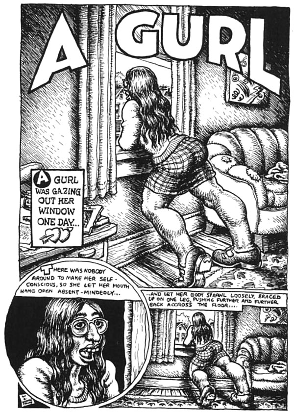 R. Crumb's "A Gurl," 1971
